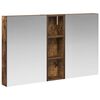 vidaXL Set di Armadi da Bagno 3 pz 100 x 10,5 x 60,5 cm