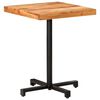 vidaXL Tavolino da Bistrot Quadrato 60x60x75 cm in Massello di Acacia