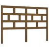 vidaXL Testiera per Letto ambra 156x4x100 cm in Legno Massello di Pino