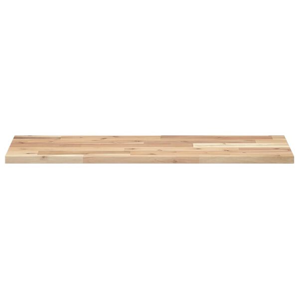 vidaXL Mensole da Parete 2 pz 100x30x2 cm Legno Acacia Non Trattato