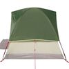 vidaXL Tenda da Campeggio a Cupola per 4 Persone Verde Impermeabile