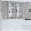 vidaXL Mobile da cucina Kalmar Grigio cemento 40 x 31 x 80 cm
