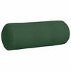 vidaXL Cuscini a rullo 2 pcs Verde Scuro Ø 25 x 70 cm Tessuto in Cords