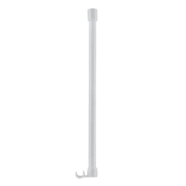 Kleine Wolke Supporto per Asta Tenda da Doccia 60 cm Bianco