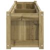 vidaXL Fioriera da Giardino 150x31x31 cm in Legno di Pino Impregnato