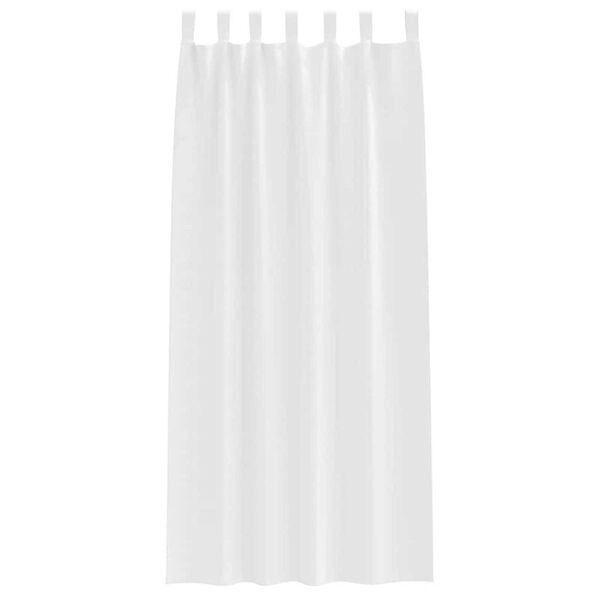 vidaXL Tende Blackout con Anelli 2 pcs Bianco Puro 225 x 140 cm