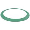 vidaXL Tampone di Sicurezza PE Verde per Trampolino Rotondo di 3,66 m