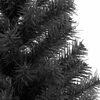 vidaXL Albero di Natale con 300 LED con supporto Nero 180 cm PVC