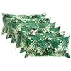 vidaXL Federa 6 pcs HEERLEN Motivo a Foglie 40 x 70 cm Poliestere