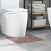 vidaXL Tappeto Antiscivolo per Bagno con Taglio per Toilette Marrone
