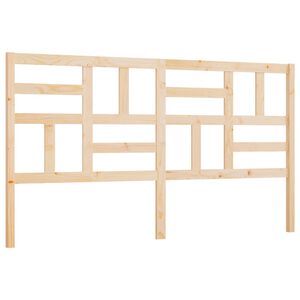 vidaXL Testiera per Letto 186x4x100 cm in Legno Massello di Pino
