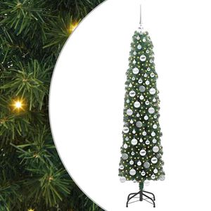 vidaXL Albero di Natale artificiale con 300 LED Verde 180 cm