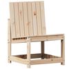vidaXL Set Salotto da Giardino 3 pz in Legno Massello di Pino