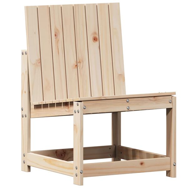 vidaXL Set Salotto da Giardino 3 pz in Legno Massello di Pino