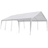vidaXL Gazebo da Festa Bianco 8x4 m