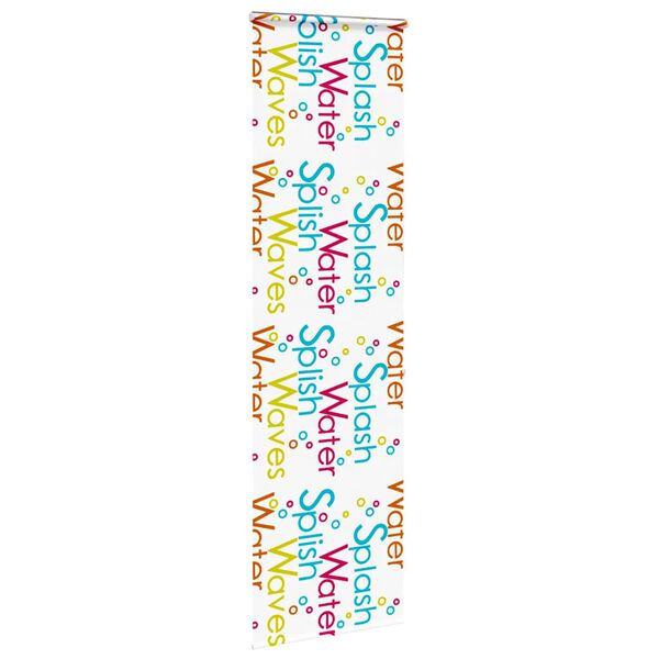 vidaXL Tenda a Rullo Doccia con Cassonetto 70x240 cm Larghezza Tessuto