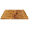 vidaXL Piano per Tavolo 90x70x3,8 cm Rettangolare Legno Massello Mango
