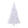 vidaXL Albero di Natale artificiale Bianco 240 cm PVC e Acciaio