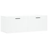 vidaXL Mobile a Parete Bianco 100x36,5x35 cm in Legno Multistrato