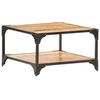 vidaXL Tavolino da Salotto 60x60x35 cm in Legno Massello di Mango