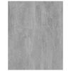 vidaXL Ripiani per Libreria 4pz Grigio Cemento 40x50x1,5cm Multistrato