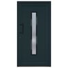 vidaXL Porta Ingresso Antracite 108x208 cm in PVC