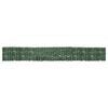 vidaXL Paravento da Balcone con Foglie Verde Scuro 600x75 cm