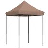 vidaXL Tenda Party Marrone 200 x 200 x 306 cm Tessuto Oxford