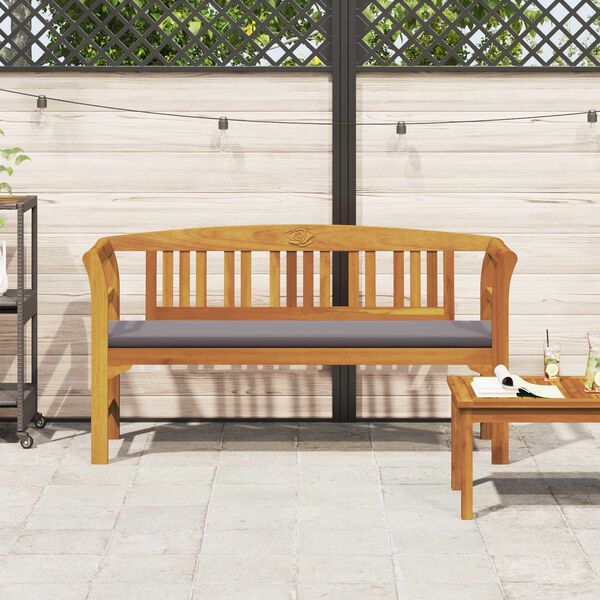 vidaXL Panchina Rosa Naturale 157 x 46 x 82,5 cm