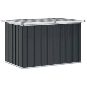 vidaXL Baule da Giardino Antracite 109x67x65 cm
