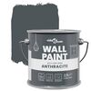 vidaXL Pittura murale Grigio 2,5 L Stampa da parete