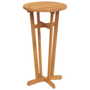 vidaXL Tavolo da Bar da Giardino &Oslash;60x105 cm Legno Massello di Acacia