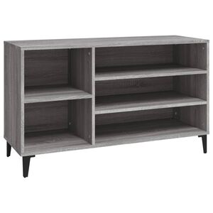 vidaXL Scarpiera Grigio Sonoma 102x36x60 cm in Legno Multistrato