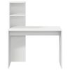 vidaXL Scrivania Bianco 102 x 50 x 124 cm Legno multistrato