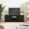 vidaXL Mobile Porta TV Nero 102x30x37,5 cm in Legno Multistrato