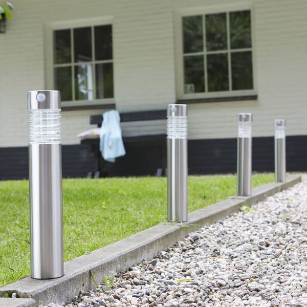 Luxform Luce Solare a LED Intelligente Ibrida Arizona PIR con Sensore