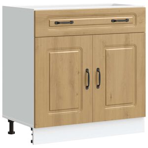 vidaXL Base da Cucina Kalmar Rovere Artigianale in Legno Multistrato