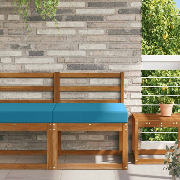 vidaXL Cuscino per divano da esterno Blu Reale 60 x 60 x 8 cm