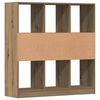 vidaXL Libreria Rovere Artigianale 97,5x29,5x100 cm Legno Multistrato