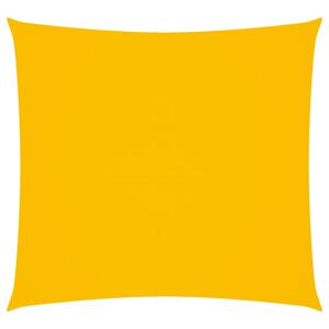 vidaXL Vela Parasole in Tela Oxford Quadrata 2x2 m Gialla