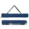 vidaXL Letto da campeggio pieghevole 2 pcs Blu 194 x 62.5 x 42.5 cm