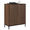 vidaXL Credenza Rovere Marrone 69,5 x 33 x 82 cm Legno multistrato