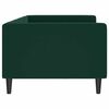 vidaXL Letto da Giorno Verde Scuro 90x200 cm in Velluto