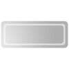 vidaXL Specchio da Bagno con Luci LED 40x100 cm
