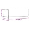vidaXL Copri Mobili Giardino 2pz Nera 229x113x73 cm Impermeabile 420D
