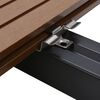 vidaXL Clip per Decking 100 pz con 200 Viti in Acciaio Inossidabile