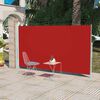 vidaXL Tendalino Laterale per Patio Terrazzo 180 x 300 cm Rosso