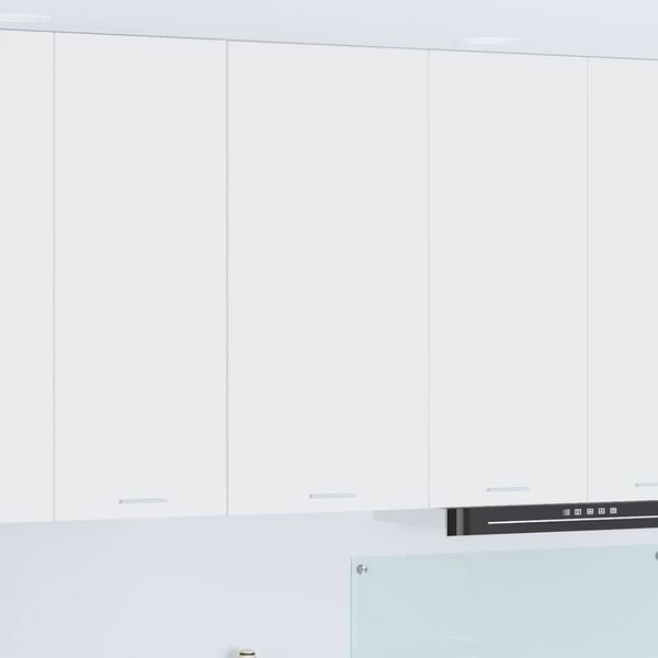 vidaXL Armadio pensile Bianco 50 x 31 x 100 cm Legno multistrato