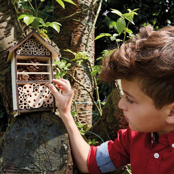 Scout Hotel per Insetti 9,5x16x28 cm in Legno