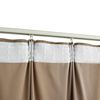 vidaXL Tende Oscuranti con Ganci 2 pz Beige in Velluto 140x225 cm